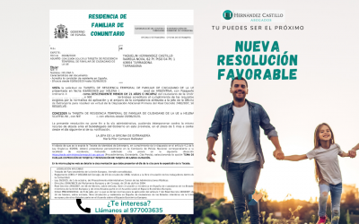 NUEVA RESOLUCIÓN FAVORABLE DE HELENA RESUELTA EN SÓLO 2 DÍAS