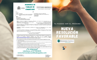 NUEVA RESIDENCIA DE FAMILIAR DE COMUNITARIO CONCEDIDA A JESUS EN 4 DÍAS??