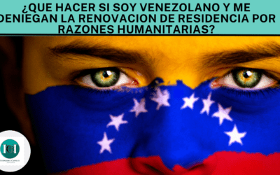 ¿Qué hacer si soy venezolano y me deniegan la renovación de residencia por circunstancias excepcionales por razones humanitarias?