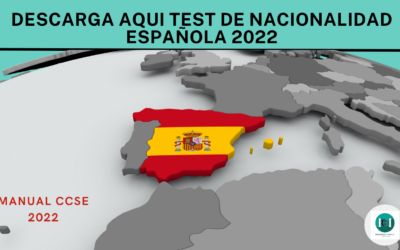 Descarga aquí test de nacionalidad española  2022