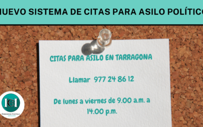 Nuevo sistema de citas para Asilo Político
