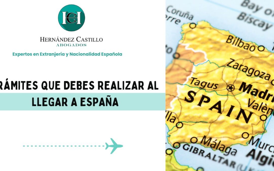 Trámites que debes realizar al llegar a España. Guía completa 2025