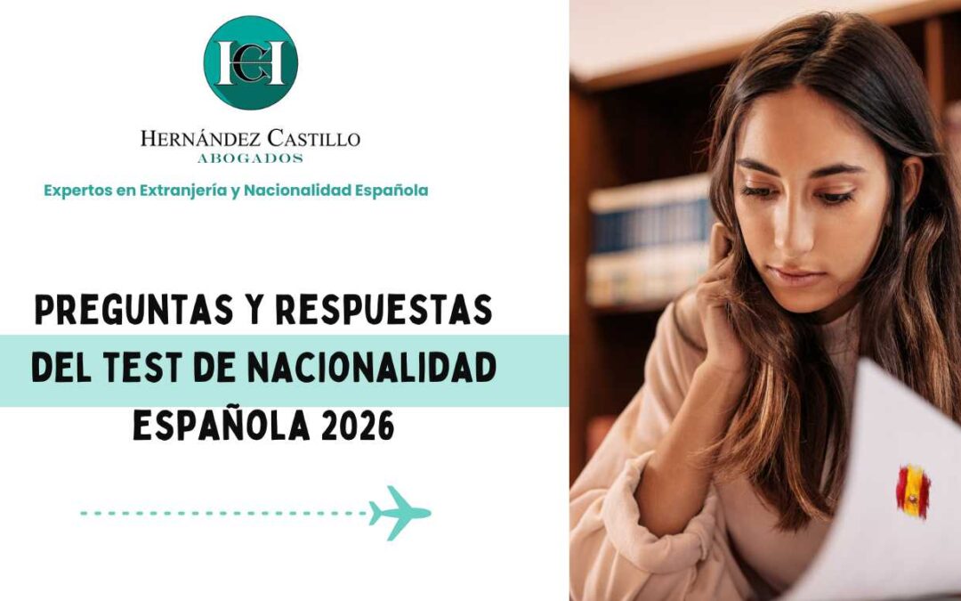 Preguntas y respuestas del test de nacionalidad española 2026